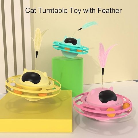 Đồ chơi tàu thám hiểm cho mèo