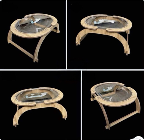 Giường võng kính cho mèo