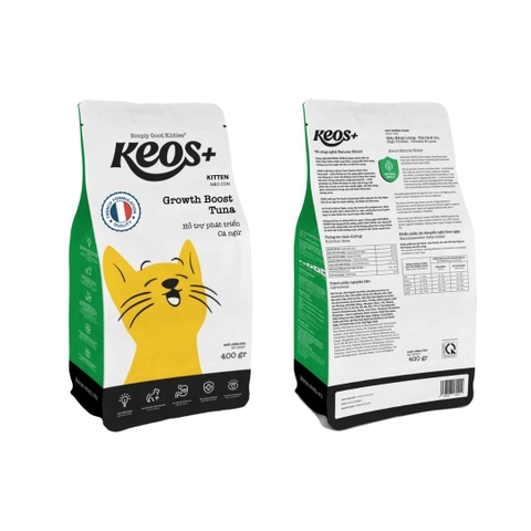 Hạt Keos cho mèo con vị Cá Ngừ 400gram