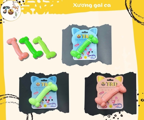 Xương cao su có gai và cá cao su