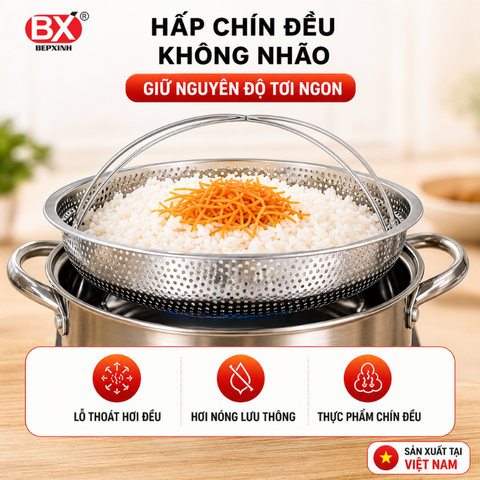 Rá Hấp Quai Xách Bếp Xinh