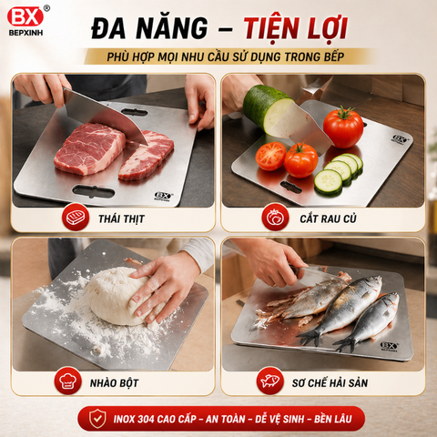 Thớt Inox 304