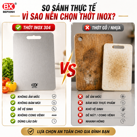 Thớt Inox 304