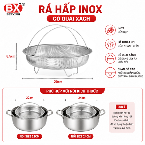 Rá Hấp Quai Xách Bếp Xinh