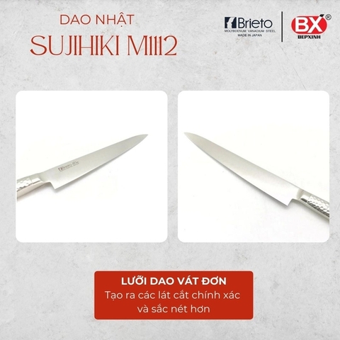 Dao Bếp Nhật M1112 SUJIHIKI 270mm