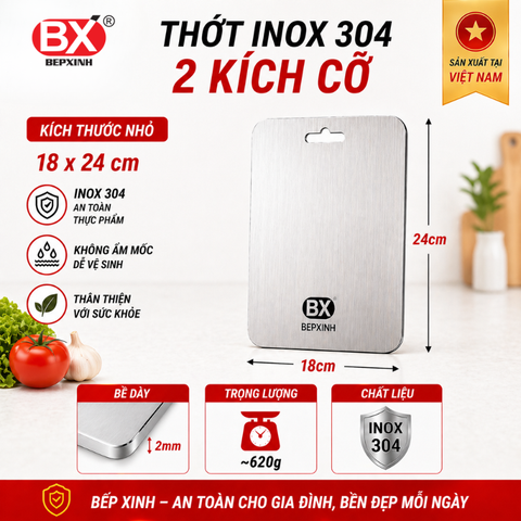 Thớt Inox 304