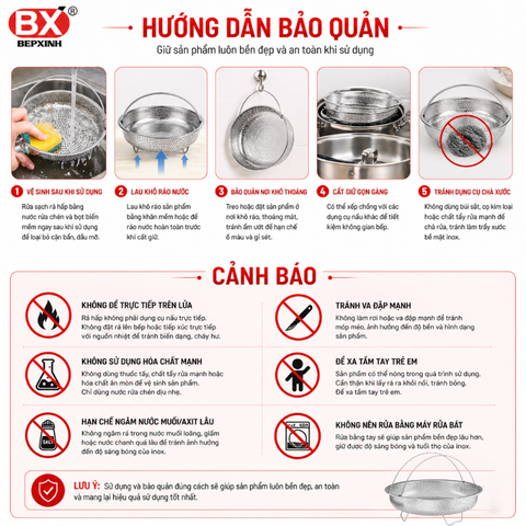Rá Hấp Quai Xách Bếp Xinh