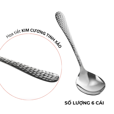 Muỗng Ăn Lớn Shine - 6 cái