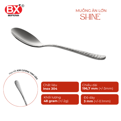 Muỗng Ăn Lớn Shine - 6 cái