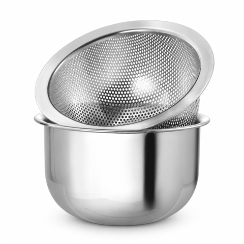 Bộ Thau Rá Inox 304