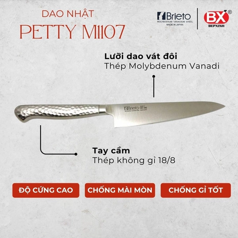 Dao Bếp Nhật M1107 PETTY 150mm