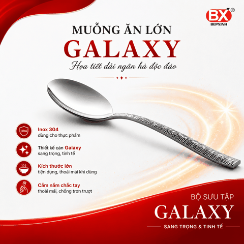 Muỗng Ăn Lớn Galaxy - 6 cái