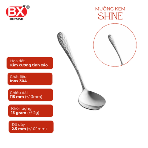 Muỗng Kem Shine - 6 cái