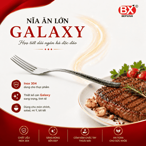 Nĩa Ăn Lớn Galaxy - 6 cái
