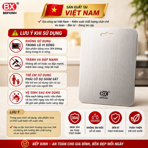 Thớt Inox 304