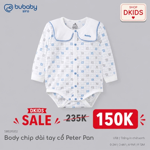 (NB-12M-Nhiều mẫu) Body chip dài tay - Bubaby