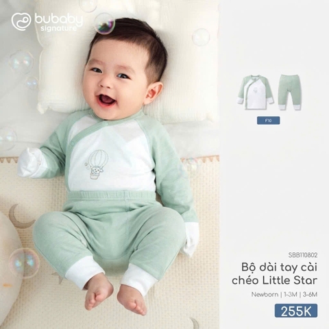(NB - 12M) Bộ quần áo sơ sinh Vải Bambus Mềm mát cho bé yêu BUBABY SALE 2026