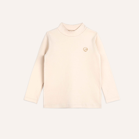 (2Y-5Y) Áo dài tay cao cổ BU Baby Cotton Thu êm BCT310900 | Bubaby Chính hãng