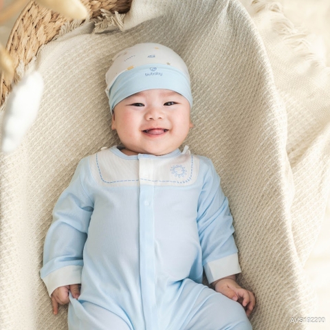 BU Baby Set Phụ kiện Mũ tròn Yếm Bao tay bao chân thoáng mát mềm mịn xinh yêu cho bé AVS1|Chính Hãng
