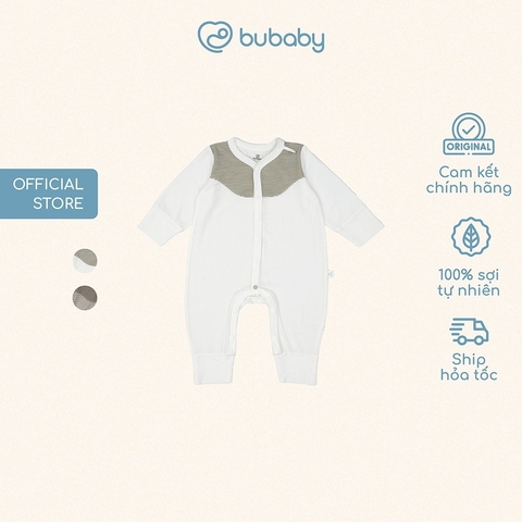 (NB-3M) Body dài tay cài giữa Siro BSR210204 | Quần áo BU Baby chính hãng