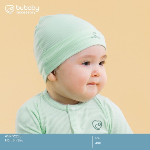 (1M-3M) Mũ tròn Siro Cho bé - ASR192203 | Phụ kiện BU Baby chính hãng