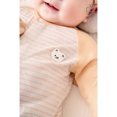 LaPom Body chip dài tay La Pomme Kẹo ngọt bé con - Đồ sơ sinh cho bé - Đồ sơ sinh bé trai - Baby - Đồ sơ sinh bé gái
