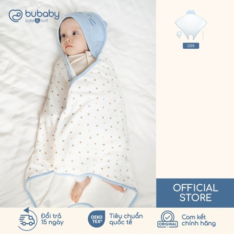 BU Baby Khăn tắm Đa năng Bubaby Cottony TCT073701 | Phụ kiện chính hãng