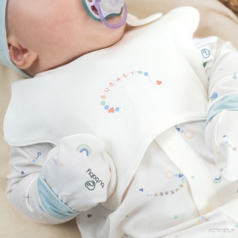 Yếm ngôi sao Rainbow Bubaby Cotton siêu thấm hút - ACT0197LR