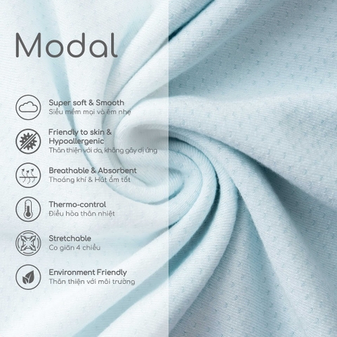 (NB-12M) Body chip dài tay, ngắn tay Molist Bubaby  BMD210500 | Body BU Baby  Chính hãng