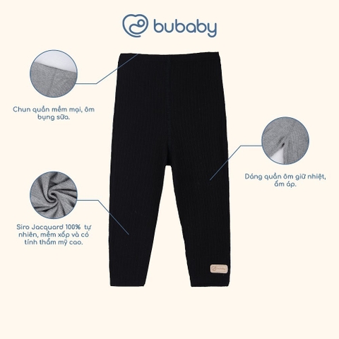 (6M-5Y) Quần legging dài Mùa Thu êm Bubaby Lennie BWL410000 | Chính hãng