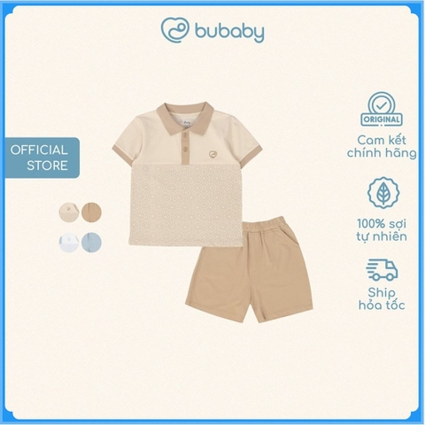 (6M-5Y) Bộ quần áo ngắn tay cổ Polo Ponie - BPN130312 BPN130313 BPN1303KK | Quần áo BU Baby chính hãng