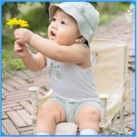 (6M-5Y) Bộ sát nách cổ tròn cho bé yêu Molist - BMD140403 | Quần áo BU Baby Chính hãng