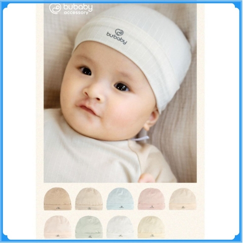 (1M-3M) Mũ tròn tròn Bubaby Siro cho bé yêu ASR192204 | Phụ kiện BU Baby chính hãng