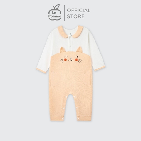 LaPom Body dài tay La Pomme cổ Peter Pan đáng yêu - Đồ sơ sinh cho bé - Đồ sơ sinh bé trai - Baby - Đồ sơ sinh bé gái