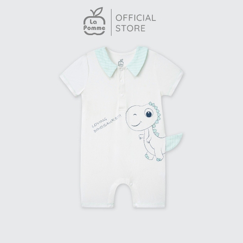 LaPom Body cộc tay La Pomme Đảo Xanh Kỳ Thú - Đồ sơ sinh cho bé - Đồ sơ sinh bé trai - Baby - Đồ sơ sinh bé gái