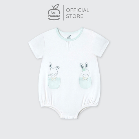 LaPom Body cộc tay La Pomme Bèo nhún phối màu - Đồ sơ sinh cho bé - Đồ sơ sinh bé trai - Baby - Đồ sơ sinh bé gái
