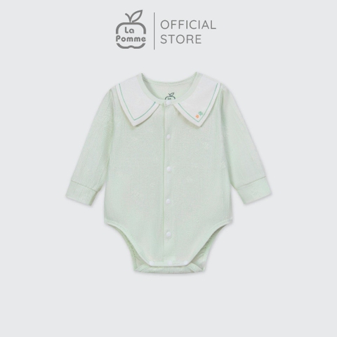 LaPom Bodychip dài tay La Pomme Happy Friend - Đồ sơ sinh cho bé - Đồ sơ sinh bé trai - Baby - Đồ sơ sinh bé gái