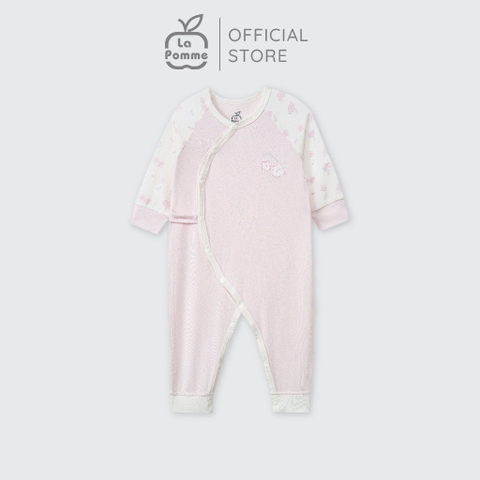 LaPom Body dài tay La Pomme phối họa tiết dễ thương - Đồ sơ sinh cho bé - Đồ sơ sinh bé trai - Baby - Đồ sơ sinh bé gái