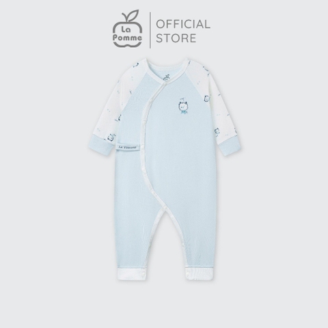 LaPom Body dài tay La Pomme phối họa tiết dễ thương - Đồ sơ sinh cho bé - Đồ sơ sinh bé trai - Baby - Đồ sơ sinh bé gái