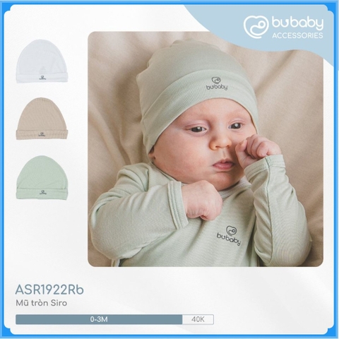 (0-3M) Mũ tròn Siro ASR1922Rb cho bé sơ sinh - Phụ kiện Bu chính hãng