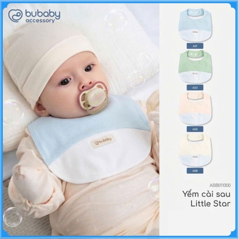 (Freesize) Yếm cài sau cho bé  - Bubaby