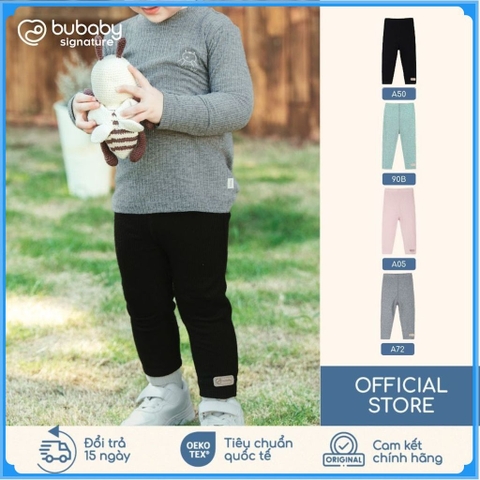 (6M-5Y) Quần legging dài Mùa Thu êm Bubaby Lennie BWL410000 | Chính hãng