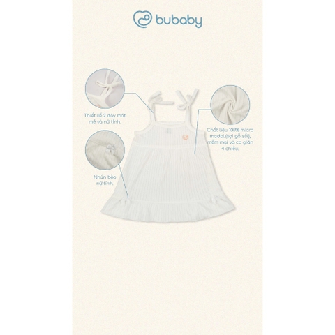 (12M-5Y) Váy 2 dây bèo gấu Molist - BMD55BG00 | Váy BU Baby Chính hãng