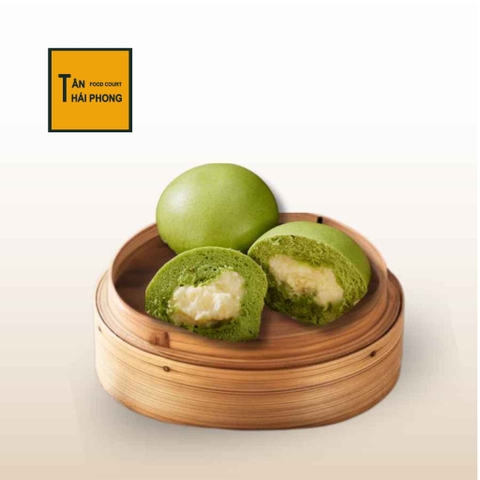 Bánh Bao Trà Xanh (3 Cái)