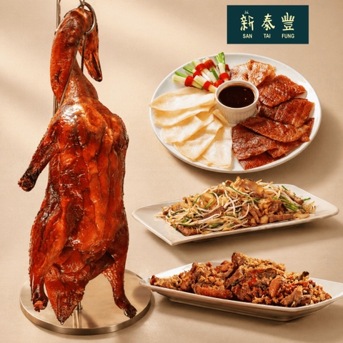 Vịt Quay Bắc Kinh 1 Con 3 Món