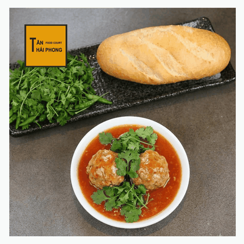 Xíu Mại + Bánh Mì - 2 Viên
