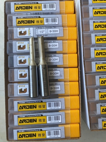 Dao phay thẳng Adren 1/2x8x30 (2T)