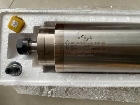 Củ đục spindle 3.7kw-làm mát bằng nước