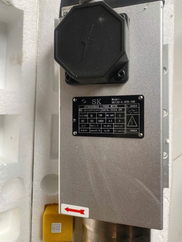 Củ đục spindle 4.5kw gió vuông