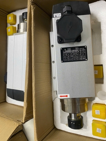 Củ đục spindle 6kw-làm mát bằng gió